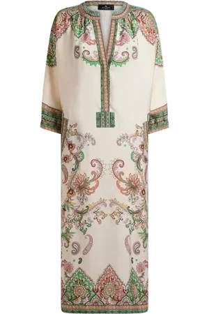 Etro Mellemlang kjole med paisleytryk