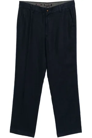 Michael Kors Chinos i hør med lige