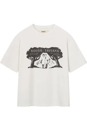 ROUGH. T-shirt med grafisk tryk