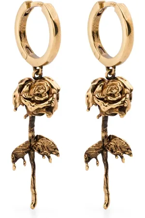 Alexander McQueen Rose-øreringe