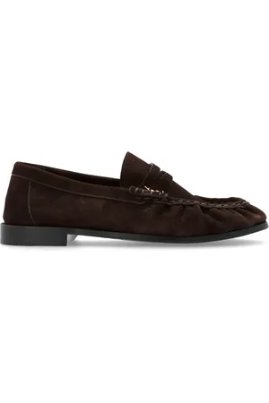Saint Laurent Loafers i ruskind