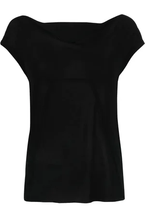 Rick Owens Kortærmet T-shirt med rund hals