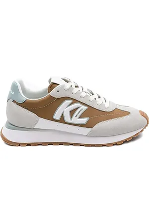 Karl Lagerfeld Kairo sneakers med ruskindspaneler