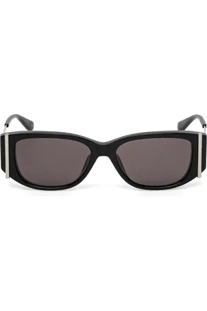 Alexander McQueen Solbriller med geometrisk stel