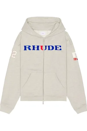 Rhude Racing hættetrøje med lynlås