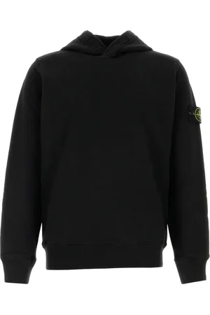 Stone Island Hættetrøje med kompasmærke og logo