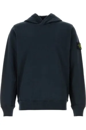 Stone Island Hættetrøje med kompasmærke og logo