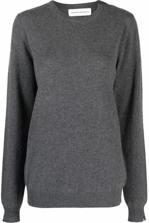 EXTREME CASHMERE Striktrøje med rund hals