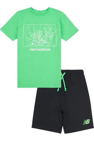 New Balance Shortssæt med logotryk