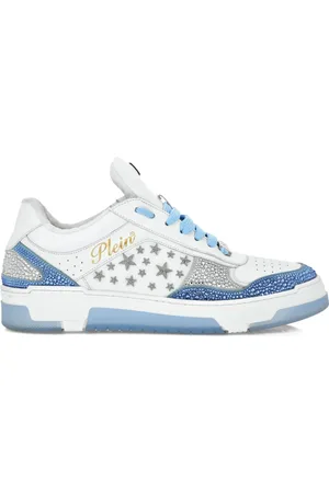 Philipp Plein Sneakers i læder med nitter