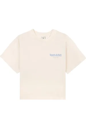 Sporty & Rich T-shirt med Club logo