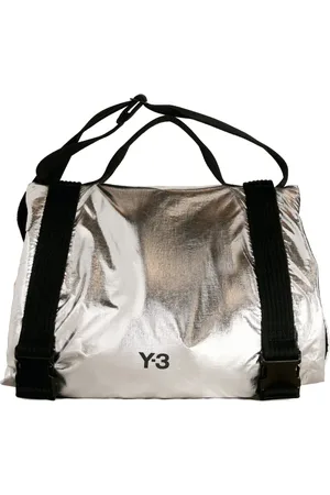 Y-3 Taske med metallisk finish