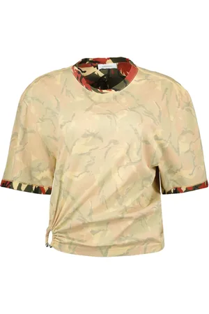 Paco rabanne T-shirt med kamuflagetryk