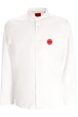 HUGO BOSS Skjorte med logotryk