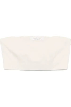 Serafini Cropped top i voile