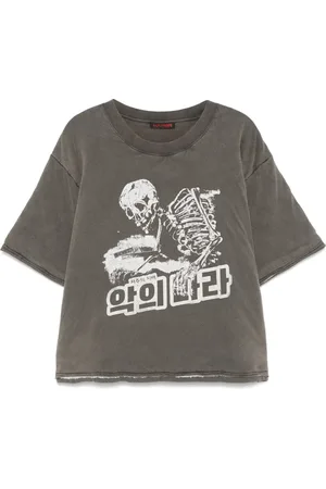LU’U DAN T-shirt med vatteret effekt