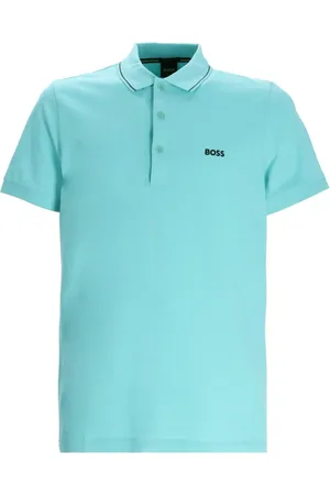 HUGO BOSS Polo med broderet logo