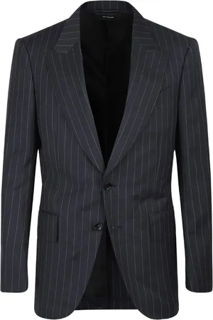Tom Ford Nålestribet blazer i uld