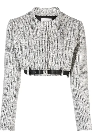COPERNI Blazer i tweed med trompe l