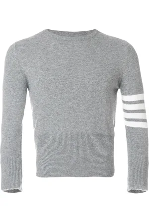 Thom Browne 4-Bar kort kashmir-pullover