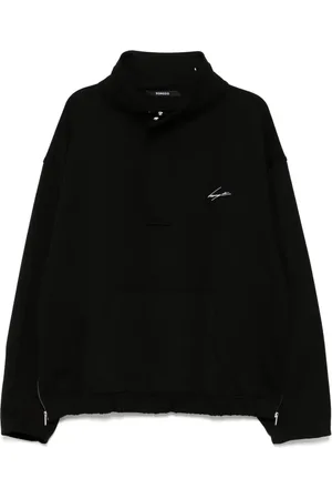 SONGZIO Youth aquarelle cocoon sweatshirt med høj hals