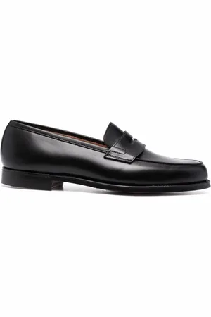Crockett & Jones Penny-loafers i læder