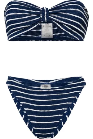 Hunza G Jeans bikini med krøllet effekt