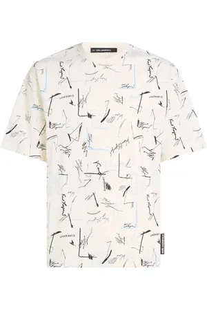 Karl Lagerfeld T-shirt med heldækkende tryk