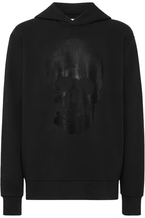 Philipp Plein Hættetrøje med dødningehovedmotiv