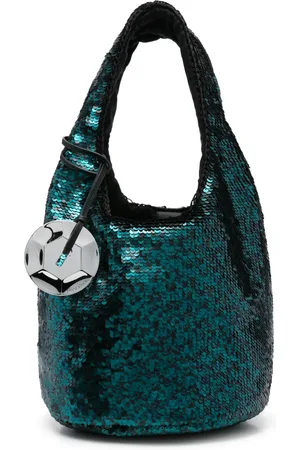 J.W.Anderson Mini tote med pallietter