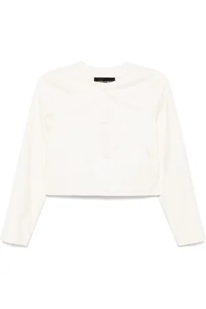 Cynthia Rowley Cropped Downtown læderjakke