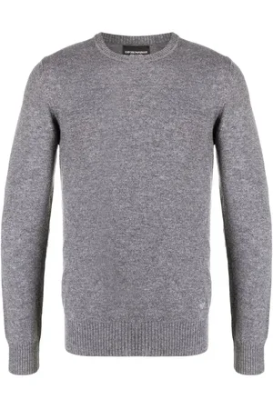 Emporio Armani Finstrikket trøje i kashmir