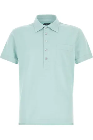 Tom Ford Polo med stolpelukning og knapper