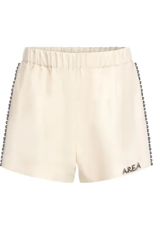 AREA Træningsshorts med krystaludsmykning