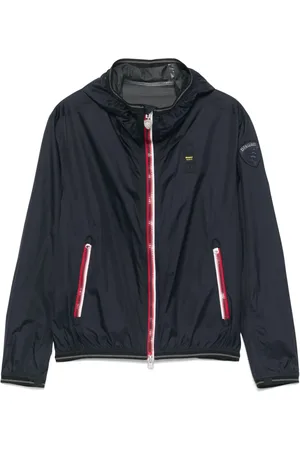 Blauer Windproof Hidden Dodge jakke