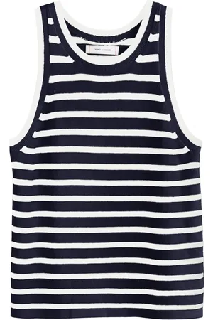 Chinti & Parker Stribet Breton-tanktop