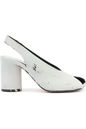 Maison Margiela Slingback-sandaler med painterly-design