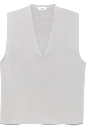 RIER Strikket vest i silke