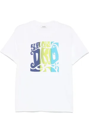 Sandro T-shirt med surfer-logo
