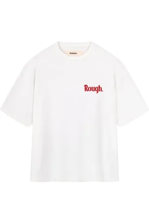 ROUGH. T-shirt med grafisk tryk
