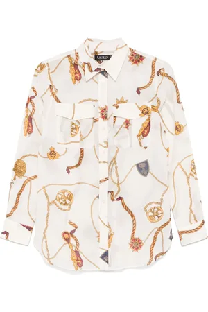 Ralph Lauren Skjorte med nautisk tryk