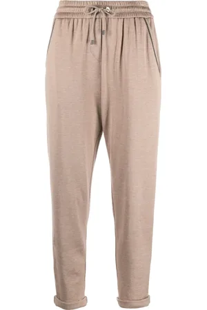 Brunello Cucinelli Joggingbukser med foldet kant