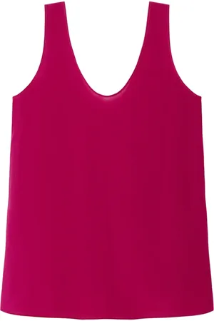 Another Tomorrow Tanktop i silke