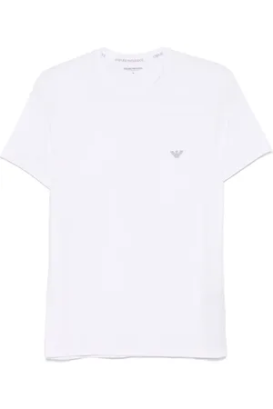 Emporio Armani T-shirt med logobroderi