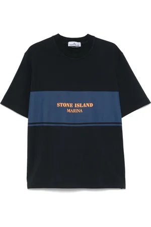 Stone Island T-shirt med logotryk