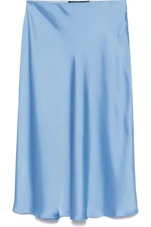 Ralph Lauren Mellemlang nederdel i satin