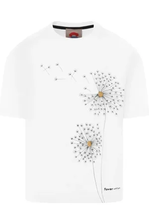 Flower Mountain T-shirt med mælkebøttetryk