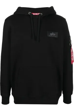 Alpha Industries Hættetrøje med logotryk