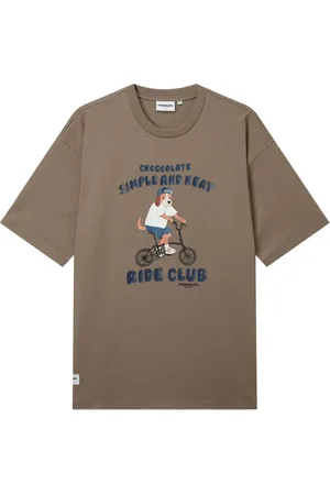 Chocoolate T-shirt med grafisk tryk