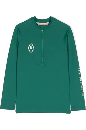 The Animals Observatory Bade-T-shirt med dådyr-logotryk
